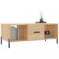 Preview: Couchtisch Sonoma-Eiche 102x50x40 cm Holzwerkstoff