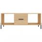 Preview: Couchtisch Sonoma-Eiche 102x50x40 cm Holzwerkstoff