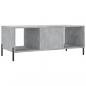 Preview: Couchtisch Betongrau 102x50x40 cm Holzwerkstoff