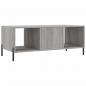 Preview: Couchtisch Grau Sonoma 102x50x40 cm Holzwerkstoff