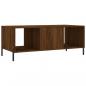 Preview: Couchtisch Braun Eichen-Optik 102x50x40 cm Holzwerkstoff