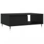 Preview: Couchtisch Schwarz 90x60x35 cm Holzwerkstoff