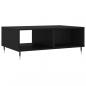 Preview: Couchtisch Schwarz 90x60x35 cm Holzwerkstoff