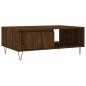 Preview: Couchtisch Braun Eichen-Optik 90x60x35 cm Holzwerkstoff