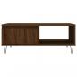 Preview: Couchtisch Braun Eichen-Optik 90x60x35 cm Holzwerkstoff