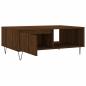 Preview: Couchtisch Braun Eichen-Optik 90x60x35 cm Holzwerkstoff