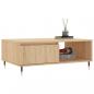 Preview: Couchtisch Sonoma-Eiche 90x60x35 cm Holzwerkstoff