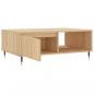 Preview: Couchtisch Sonoma-Eiche 90x60x35 cm Holzwerkstoff