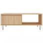 Preview: Couchtisch Sonoma-Eiche 90x60x35 cm Holzwerkstoff