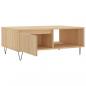 Preview: Couchtisch Sonoma-Eiche 90x60x35 cm Holzwerkstoff