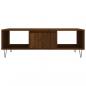 Preview: Couchtisch Braun Eichen-Optik 104x60x35 cm Holzwerkstoff