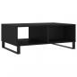 Preview: Couchtisch Schwarz 90x60x35 cm Holzwerkstoff