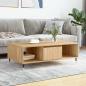 Preview: ARDEBO.de - Couchtisch Sonoma-Eiche 104x60x35 cm Holzwerkstoff