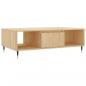 Preview: Couchtisch Sonoma-Eiche 104x60x35 cm Holzwerkstoff