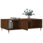 Preview: Couchtisch Braun Eichen-Optik 104x60x35 cm Holzwerkstoff