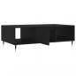 Preview: Couchtisch Schwarz 104x60x35 cm Holzwerkstoff