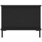 Preview: Couchtisch Schwarz 90x50x40 cm Holzwerkstoff