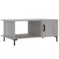 Preview: Couchtisch Grau Sonoma 90x50x40 cm Holzwerkstoff