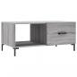 Preview: Couchtisch Grau Sonoma 90x50x40 cm Holzwerkstoff