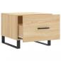 Preview: Couchtisch Sonoma-Eiche 50x50x40 cm Holzwerkstoff