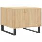 Preview: Couchtisch Sonoma-Eiche 50x50x40 cm Holzwerkstoff