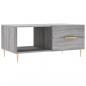 Preview: Couchtisch Grau Sonoma 90x50x40 cm Holzwerkstoff