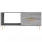 Preview: Couchtisch Grau Sonoma 90x50x40 cm Holzwerkstoff