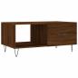 Preview: Couchtisch Braun Eichen-Optik 90x50x40 cm Holzwerkstoff