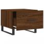 Preview: Couchtisch Braun Eichen-Optik 50x50x40 cm Holzwerkstoff