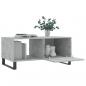 Preview: Couchtisch Betongrau 90x50x40 cm Holzwerkstoff