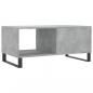 Preview: Couchtisch Betongrau 90x50x40 cm Holzwerkstoff