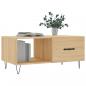 Preview: Couchtisch Sonoma-Eiche 90x50x40 cm Holzwerkstoff