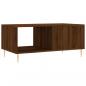 Preview: Couchtisch Braun Eichen-Optik 90x50x40 cm Holzwerkstoff