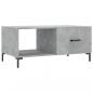 Preview: Couchtisch Betongrau 90x50x40 cm Holzwerkstoff