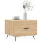 Preview: Couchtisch Sonoma-Eiche 50x50x40 cm Holzwerkstoff