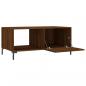 Preview: Couchtisch Braun Eichen-Optik 90x50x40 cm Holzwerkstoff