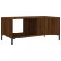 Preview: Couchtisch Braun Eichen-Optik 90x50x40 cm Holzwerkstoff