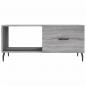 Preview: Couchtisch Grau Sonoma 90x50x40 cm Holzwerkstoff