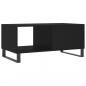 Preview: Couchtisch Schwarz 90x50x40 cm Holzwerkstoff