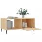 Preview: Couchtisch Sonoma-Eiche 90x50x40 cm Holzwerkstoff