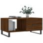 Preview: Couchtisch Braun Eichen-Optik 90x50x40 cm Holzwerkstoff