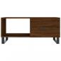 Preview: Couchtisch Braun Eichen-Optik 90x50x40 cm Holzwerkstoff