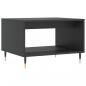 Preview: Couchtisch Schwarz 60x50x40 cm Holzwerkstoff