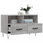 Preview: TV-Schrank Grau Sonoma 80x36x50 cm Holzwerkstoff