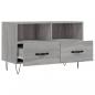 Preview: TV-Schrank Grau Sonoma 80x36x50 cm Holzwerkstoff