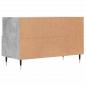 Preview: TV-Schrank Betongrau 80x36x50 cm Holzwerkstoff