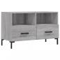 Preview: TV-Schrank Grau Sonoma 80x36x50 cm Holzwerkstoff