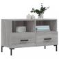 Preview: TV-Schrank Grau Sonoma 80x36x50 cm Holzwerkstoff