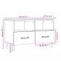 Preview: TV-Schrank Sonoma-Eiche 80x36x50 cm Holzwerkstoff