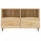 Preview: TV-Schrank Sonoma-Eiche 80x36x50 cm Holzwerkstoff